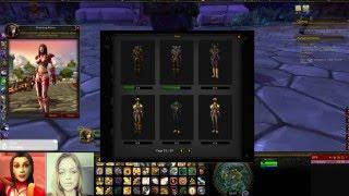 Wardrobe addon for in world of warcraft.