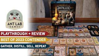 Distilled Board Game Playthrough Review