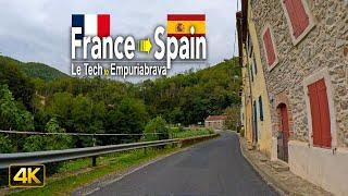 Driving from France  to Spain  | A Drive from Le Tech in France to Empuriabrava in Spain