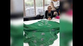 Нунофелтинг шал - творческа работилница  Nunofelting shawl workshop