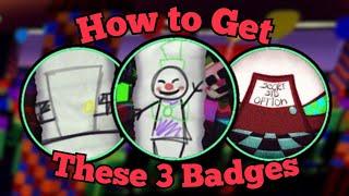 How to Get 3 Badges!!! | FNAF: Pizzatime RP | Roblox