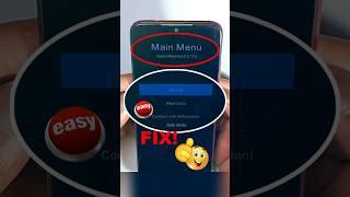 Stuck on MIUI Recovery Mode? Easy Fixes for Redmi & Poco Phones #shorts