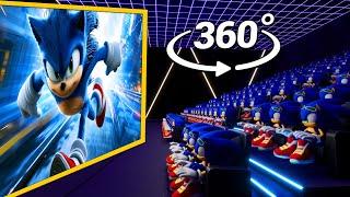 Sonic the Hedgehog 3  All Movie Clips  360° - CINEMA HALL | 4K VR 360 Video