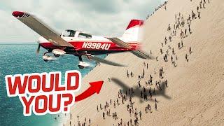 I flew next to the TALLEST DUNE in America and then tried to climb it