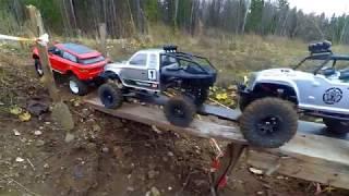 Траектория RC - Remo Hobby Trial Rigs vs Axial SCX10 vs Axial AX10 Ridgecrest vs HSP RGT