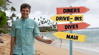 Maui, Hawaii Food Tour | Are Diners, Drive-Ins, and Dives Restaurants Really THAT Good?