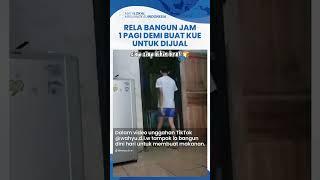 Viral Anak SMA di Banten Rela Tidur Hanya 1 Jam Demi Buat Kue untuk Jualan: Takut Telat saat Sekolah