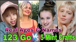 123 GO VS 5-Mint Crafts Members Comparison Real Names & Shocking Ages BY Lifestyle TV