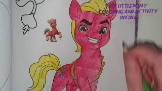 my little pony a new generation coloring book MLP coloring pages for kids