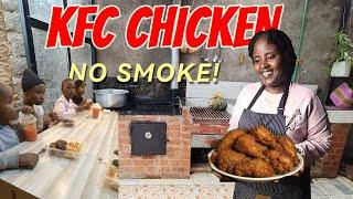 African village Mum's Homemade KFC -Cripsy chicken /Easy & quick for the whole family