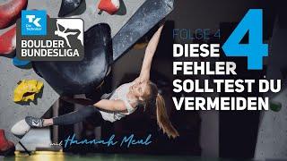 DIESE FEHLER SOLLTEST DU BEIM BOULDERN VERMEIDEN | Boulderkurs Ep. 4 mit Hannah Meul