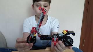 Электросамокат из Lego Technic