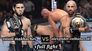 Islam makhachev vs Alexander volkanovski | UFC 284 | full fight