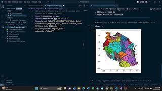 Creating a Simple visual map using Geopandas with Python in 7 lines of code