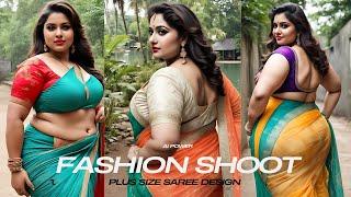 Saree Design | Plus Size | Lookbook Part - 02