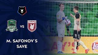 Matvey Safonov’s save in the Game Against Rubin