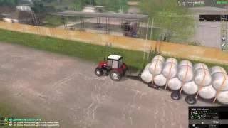 Farming Simulator 15_Varvarovka_Hard_Work-Продажа тюков