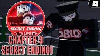 HOW TO GET THE CHAPTER 9 SECRET ENDING & BADGE IN GUESTY! | ROBLOX