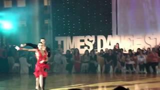 Mirco Risi - Svetlana Borisova , samba honour dance , Professional Latin, Times Cup 2017 Taipei