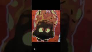 Clash Art   Fire Spirit   #clashroyale #art