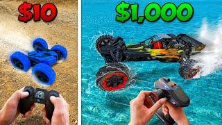 $10 vs $1000 RC Car Battle! *BUDGET CHALLENGE*