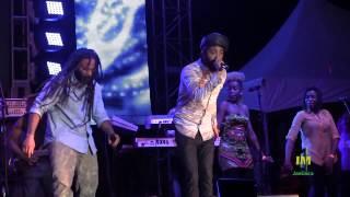 Ky-mani Marley & Protoje sing "Rasta Love" at Marley 70