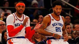Derrick Rose misses game vs  Hawks because of sprained ankle
