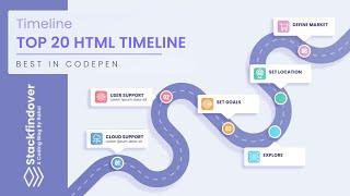 CSS Timeline [ Top 20 HTML Timeline Design ]