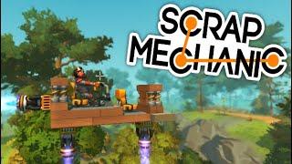 How to Build a Flying Motorcycle in Scrap Mechanic