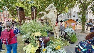 LONDON WALK | CHELSEA IN BLOOM 2025 | Flower Displays, Kings Road & Sloane Square [4K HDR]