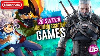 20 ESSENTIAL Games For New Switch Owners | 2022 HUGE Update!