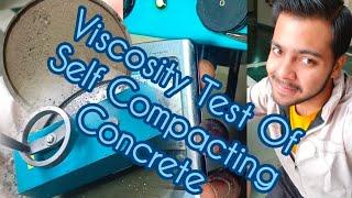 "Viscosity Test" of Self Compacting Concrete| GATE | ESE |#civilengineering  #concrete