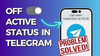 How To OFF Telegram Online Status | Hide Last Seen & Online Status Telegram