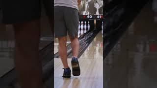 Two Handed Bowling Footwork + Slow Motion