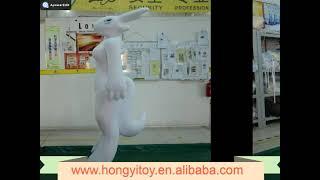 Hongyi furry inflatable animal toy