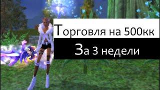 500кк за 3 недели торговли..Строим свой торговый городок. Perfect World 1.4.6