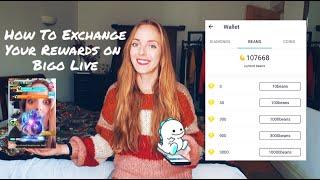 HOW TO EXCHANGE REWARDS ON BIGO LIVE APP | MONEY