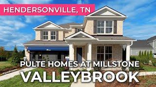 Inside Pulte's BRAND NEW model home at Millstone in Hendersonville, TN | The Valleybrook floor plan