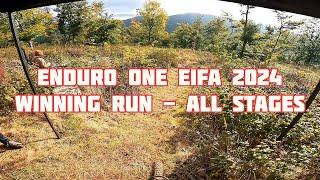 Enduro One Eifa 2024 - Winning Run  - All Stages