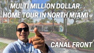 CANAL FRONT MILLION DOLLAR PROPERTY IN KEYSTONE ISLANDS (NORTH MIAMI)