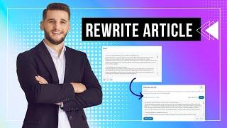 Revise Your Content Like a Pro: Ultimate Rewrite Article Tool Guide |  Article Rewriter