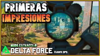 Juego De Extracción - MI PRIMER GAMEPLAY en La Alpha Cerrada - Delta Force Hawk Ops