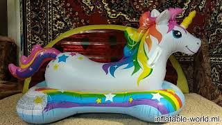 Inflatable unicorn deflate (part.3) | HD