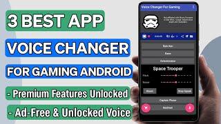 3 Best Voice Changer For Gaming App Android in 2024