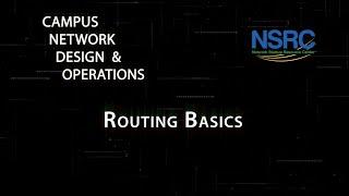 Routing Basics