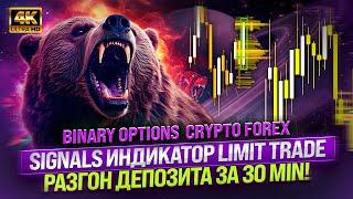 Разгон депозита за 30 min! Индикатор Limit Trade под Бинарные опционы Binary Options, forex, форекс