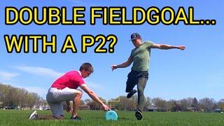 Can I Throw Through Both Goalposts?!?! - Ezra Aderhold - Disc Golf