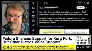 Fedora Silences Support for Xorg Fork, But Other Distros Voice Support