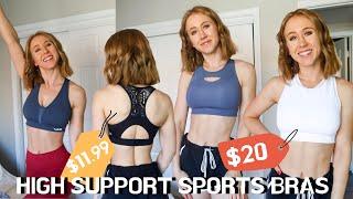 The BEST $20 High Impact Sports Bras!