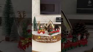 Um centro de mesa inspirado no Natal  #inspiracaodenatal #natal #decornatal #decoraçãodenatal #lar